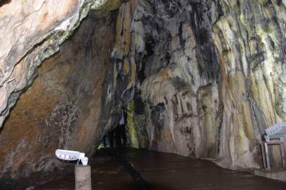 Sinop Ayancık İnaltı Mağarası’nda ziyaretlere kış molası