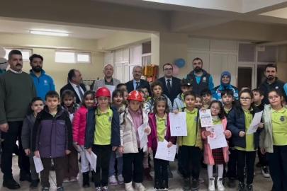 Sinop’ta çocuklara sağlıklı hayat bilinci kazandırıldı