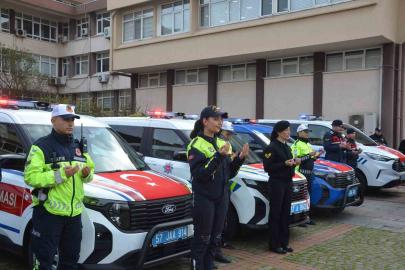Sinop’ta emniyet ve jandarmaya 19 yeni araç tahsis edildi
