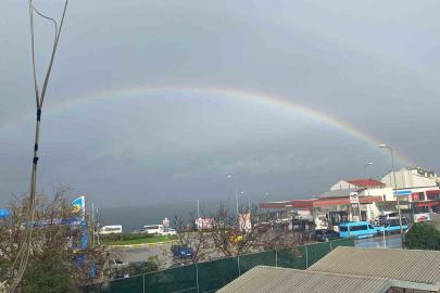 Sinop’ta gökkuşağı manzarası