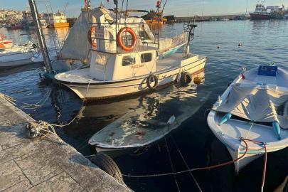 Sinop’ta kayık battı