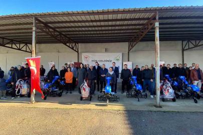 Sinop’ta üreticiye yüzde 100 hibeli makine desteği