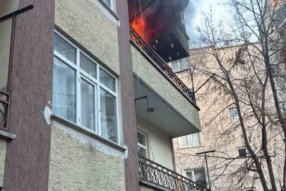 Sinop’ta yangın paniği: Apartman sakinleri tahliye edildi