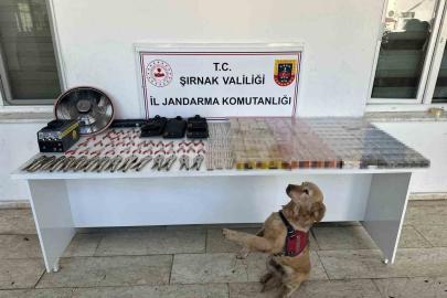 Şırnak’ta jandarmadan kaçakçılık operasyonu: 27 milyon liralık kaçak malzeme ele geçirildi