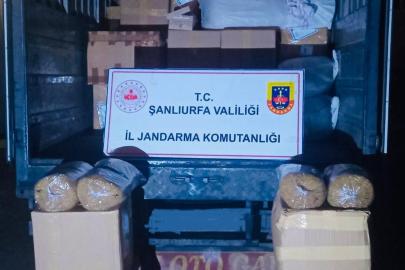 Siverek’te 3 tonun üzerinde kıyılmış tütün ele geçirildi