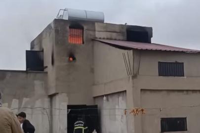 Siverek’te apartmanda çıkan yangın paniğe neden oldu