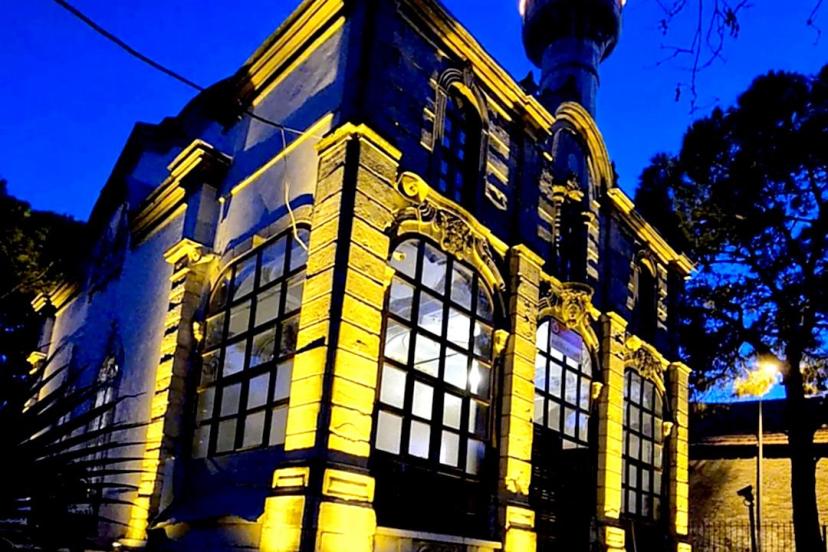 Söke’de 130 yıllık camideki çalışma beğeni topladı