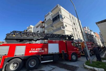 Söke’de evin aspiratöründen çıkan yangın korkuttu