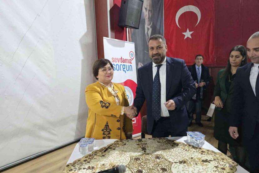 Sorgun Belediyesi ile Kazakistan arasında kültür köprüsü kuruluyor