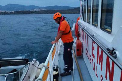 Su alan tekne Kıyı Emniyet ekipleri tarafından kurtarıldı
