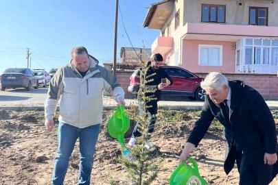 Şuhut İlçe Emniyet Müdürlüğü Hatıra Ormanı oluşturuldu