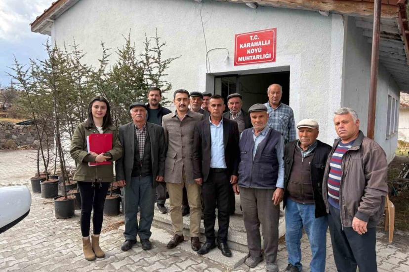 Şuhut’ta çiftçi eğitim toplantısı yapıldı