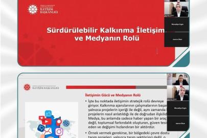 Sürdürülebilir kalkınma politikalarında iletişimin önemi ele alındı