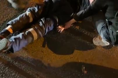 Tekirdağ’da motosikletin çarptığı yaya yaralandı