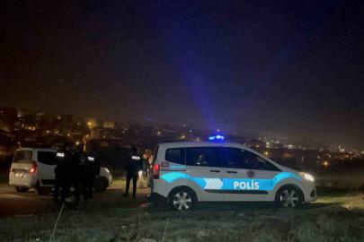 Tekirdağ’da polisi görünce elindeki silahla tarlaya girerek kaçan şahıs yakalandı