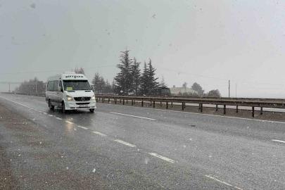 Tipi ve sis sürücülere zor anlar yaşattı