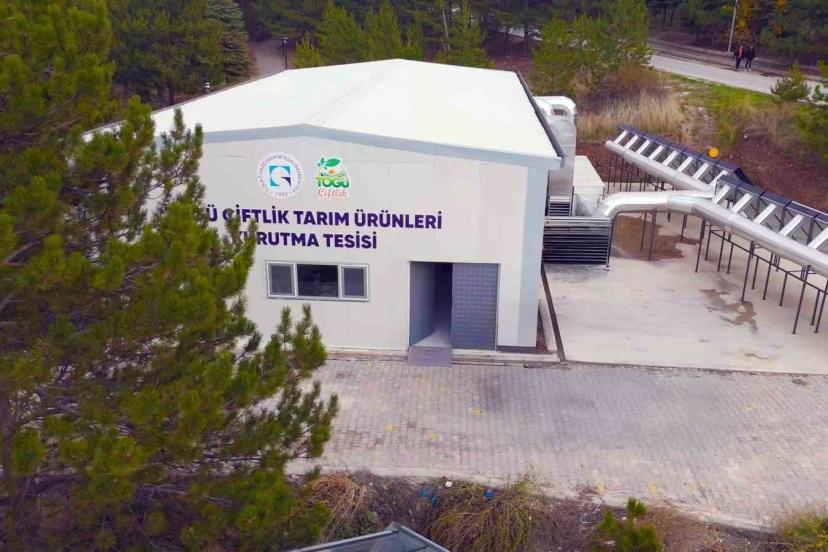 TOGÜ tarım ürünleri kurutma tesisi, sürdürülebilir üretime güç katıyor