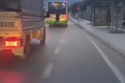 Trafikte tehlikeli anlar