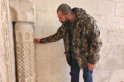 Tunceli’de 621 yıllık tarihi cami ve denge sütunları görselliğiyle göz kamaştırıyor