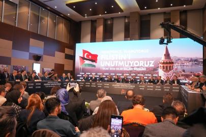 TÜRGEV, 1 Ocak 2026 Gazze yürüyüşünde tek yürek