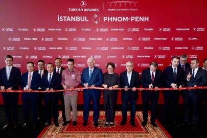 Türk Hava Yolları, Kamboçya’nın Başkenti Punom Pen’e uçuşlara başladı