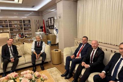 Türkiye’nin ilk serebral palsili uzay mühendisi Karakaş, Konukoğlu’nu ziyaret etti