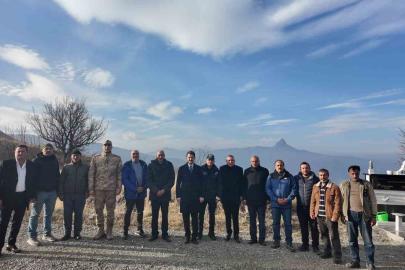 Tuzluca Kaymakamı Abdüllatif Yılmaz Hadımlı köyünde vatandaşlarla buluştu