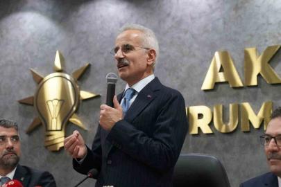Ulaştırma ve Altyapı Bakanı Abdulkadir Uraloğlu; "Erzurum’un ben de ayrı bir yeri vardır"