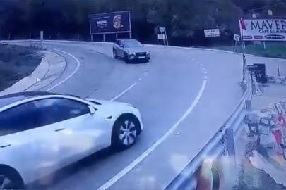 Uludağ yolu buz pistine döndü