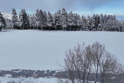 Uludağ’da kar kalınlığı 6 santimetreye geriledi