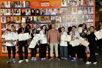 Uluslararası yemek yarışmalarında Eskişehir’e 1 kupa ve 35 madalya