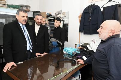 Vali Çiftçi’den esnaf ziyareti