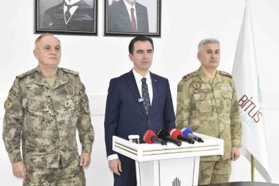 Vali Karakaya, 2025 yılında Bitlis’te yaşanan asayiş olaylarını değerlendirildi