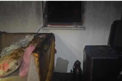 Villanın müştemilatında çıkan yangın söndürüldü