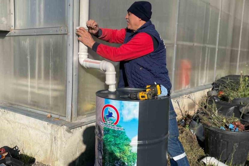 Yağmur suyu hasadı uygulaması geliştirildi