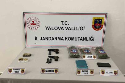 Yalova’da uyuşturucu operasyonunda 1 tutuklama