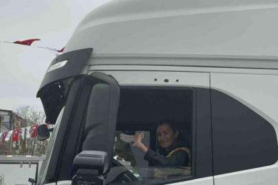 Yardım konvoyuna "kadın eli" değdi