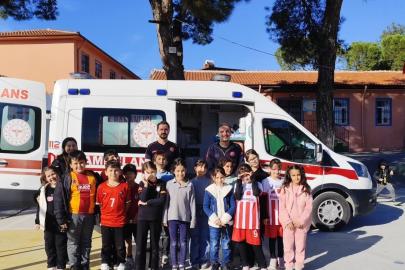 Yatağan’da öğrencilere acil sağlık hizmetleri tanıtıldı