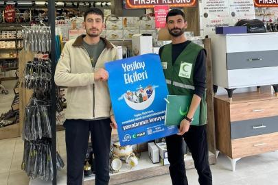 Yeşilay gönüllülerinden bağımlılıkla mücadele çalışması