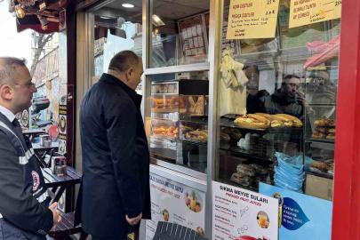 Yılbaşı öncesi İstanbul Caddesi’nde restoran ve kafelere "fahiş fiyat" denetimi