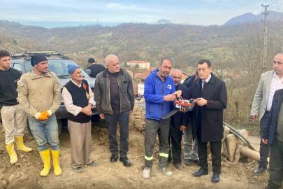 Yortan’da TOKİ konutlarının temeli atıldı