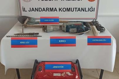 Yozgat’ta kaçak kazı yapanlar fotokapana yakalandı