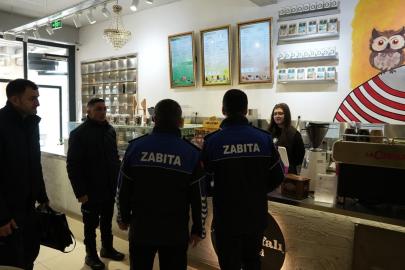 Zabıta ekipleri yılbaşı öncesi tek tek denetledi