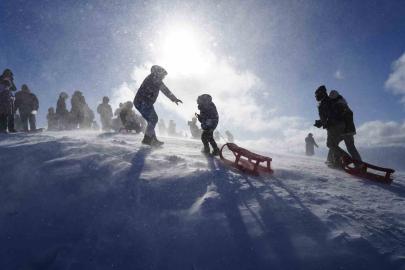 Zigana Gümüşkayak’ta hafta sonu yoğunluğu yaşandı