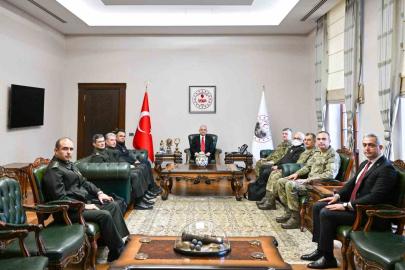 5’inci Kolordu Komutanı Tümgeneral Aksoytürk ve beraberindeki heyet Kırklareli’nde