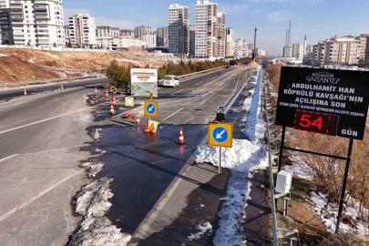 Abdülhamit Han Köprülü Kavşağı için geri sayım başladı