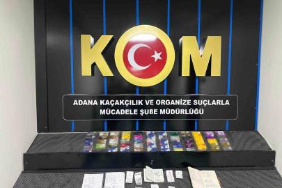 Adana’da tefecilik operasyonu: 59 banka ve kredi kartı ele geçirildi
