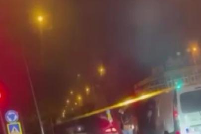 Adana’da trafikte yumruklu kavga kamerada