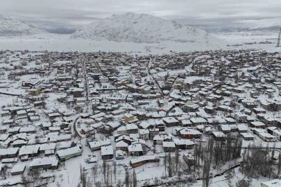 Adana’nın Tufanbeyli ilçesinde beyaz masal