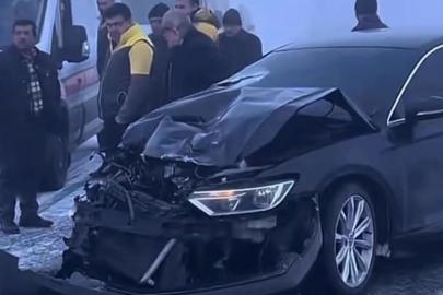 Ağrı’da sis kazaya neden oldu